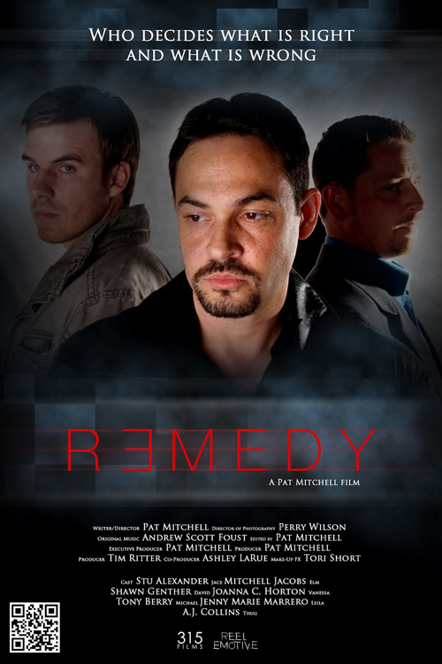 Remedy, poster